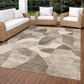 Machine Washable Indoor Outdoor Contemporary Winona Chantille Rug