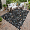 Machine Washable Indoor Outdoor Cowboy Ranch Chantille Rug