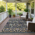 Machine Washable Indoor Outdoor Global Alix Chantille Rug