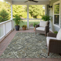 Machine Washable Indoor Outdoor Global Andes Chantille Rug