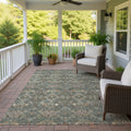 Machine Washable Indoor Outdoor Global Bidunga Chantille Rug