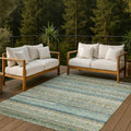 Machine Washable Indoor Outdoor Global Brookhaven Chantille Rug