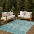 Machine Washable Indoor Outdoor Global Columbus Chantille Rug