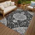 Machine Washable Indoor Outdoor Global Eckley Chantille Rug