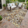 Machine Washable Indoor Outdoor Global Goddard Chantille Rug