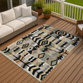 Machine Washable Indoor Outdoor Global Isanti Chantille Rug
