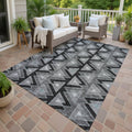 Machine Washable Indoor Outdoor Global Lyons Chantille Rug