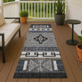 Machine Washable Indoor Outdoor Global Rico Chantille Rug