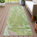 Machine Washable Indoor Outdoor Modern Ashburn Chantille Rug