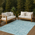 Machine Washable Indoor Outdoor Modern Baxley Chantille Rug