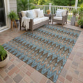 Machine Washable Indoor Outdoor Modern Baxter Chantille Rug