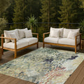 Machine Washable Indoor Outdoor Modern Blakely Chantille Rug