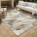 Machine Washable Indoor Outdoor Modern Brighton Chantille Rug