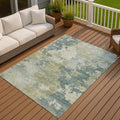 Machine Washable Indoor Outdoor Modern Contemporary Chantille Rug