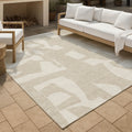 Machine Washable Indoor Outdoor Modern Creede Chantille Rug