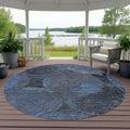 Machine Washable Indoor Outdoor Modern Darien Chantille Rug