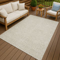 Machine Washable Indoor Outdoor Modern Gravity Chantille Rug