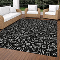 Machine Washable Indoor Outdoor Modern Hibbing Chantille Rug