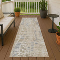 Machine Washable Indoor Outdoor Modern Imprints Chantille Rug