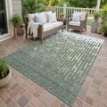 Machine Washable Indoor Outdoor Modern Kingman Chantille Rug