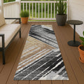 Machine Washable Indoor Outdoor Modern Manassa Chantille Rug