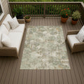 Machine Washable Indoor Outdoor Modern Molena Chantille Rug
