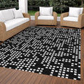 Machine Washable Indoor Outdoor Modern Sauk Chantille Rug