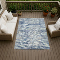 Machine Washable Indoor Outdoor Modern Toca Chantille Rug