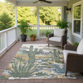 Machine Washable Indoor Outdoor Southwestern Mesa Chantille Rug