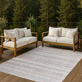 Machine Washable Indoor Outdoor Stripe Cornelia Chantille Rug