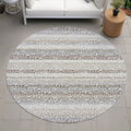 Machine Washable Indoor Outdoor Stripe Dilworth Chantille Rug