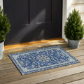 Machine Washable Indoor Outdoor Traditional Belle Chantille Rug