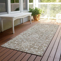 Machine Washable Indoor Outdoor Traditional Dewey Chantille Rug