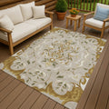 Machine Washable Indoor Outdoor Traditional Florence Chantille Rug