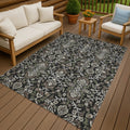 Machine Washable Indoor Outdoor Traditional Hartman Chantille Rug