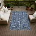 Machine Washable Indoor Outdoor Traditional Madison Chantille Rug