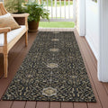 Machine Washable Indoor Outdoor Traditional Mika Chantille Rug