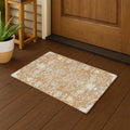Machine Washable Indoor Outdoor Traditional Peetz Chantille Rug