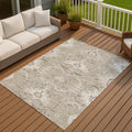 Machine Washable Indoor Outdoor Traditional Wadena Chantille Rug