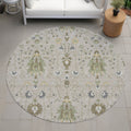 Machine Washable Indoor Outdoor Traditional Wyoming Chantille Rug