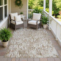 Machine Washable Indoor Outdoor Transitional Marana Chantille Rug