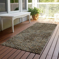 Machine Washable Indoor Outdoor Trellis Vilas Chantille Rug