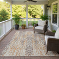 Machine Washable Indoor Outdoor Vintage Erin Chantille Rug
