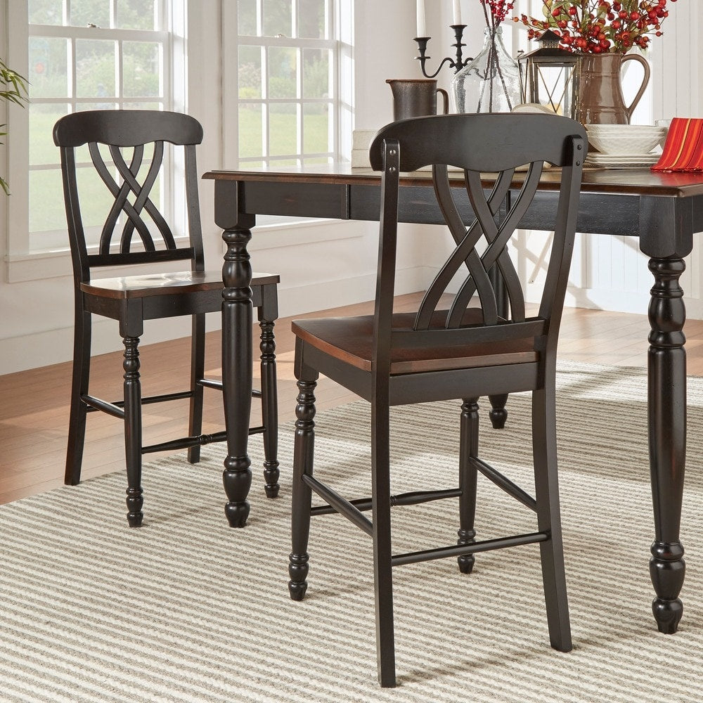 Mackenzie Counter Height Chair Set Of 2 By Inspire Q Classic