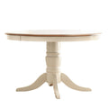 Mackenzie Country Antique Two Tone Dining Table By Inspire Q Classic
