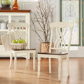 Mackenzie Country Style Two Tone Dining Chairs Set Of 2 By Inspire Q Classic
