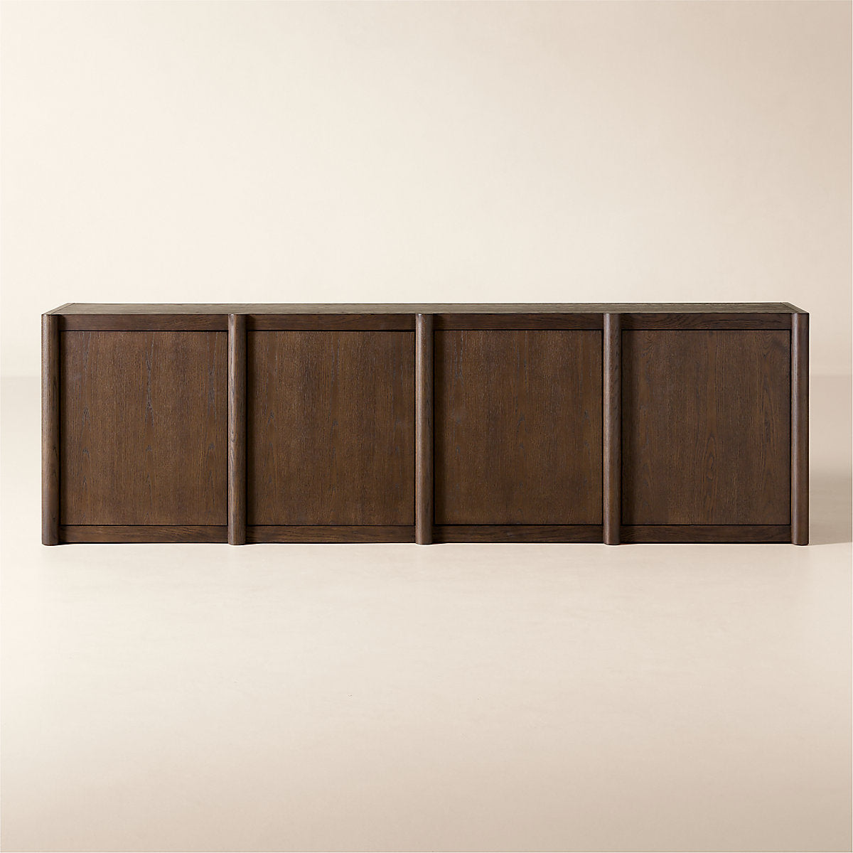 Macron 30in Dark Brown Oak Entryway Cabinet