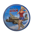 Made In The Usa Dome Shaped Metal Sign Wall Decor For Bar Garage Or Man Cave 15 N A