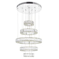 Madeline Led Chandelier With Chrome Finish