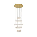 Madelyn Integrated Led Chip Light Gold Chandelier Clear Royal Cut Crystal 25.6 W X 39 H